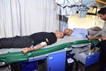 گزارش تصویری از اهداء خون دانشگاهیان دانشگاه  به آسیب دیدگان زلزله غرب کشور