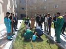 برگزاری مراسم آئین کاشت نهال(درختکاری) در دانشگاه سیستان و بلوچستان
