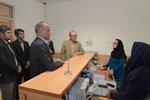 بازدید رئیس دانشگاه از روند ثبت‌نام دانشجویان جدیدالورود