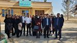 بازدید دانشجویان گروه فیزیک از مرکز هواشناسی استان 