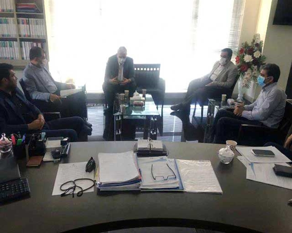 دیدار ریاست دانشگاه و هیات همراه با مدیرکل آب و فاضلاب استان برگزارشد